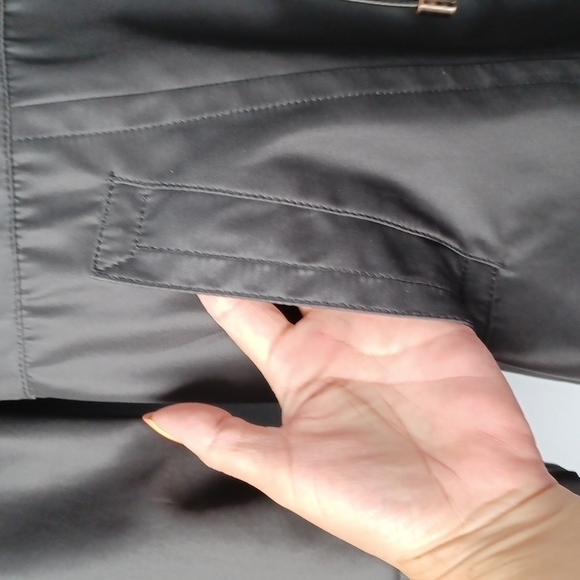 Kenneth cole new york dressy black hooded jacket - Picture 3 of 11